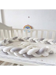 1入編織多色結繩嬰兒床圍欄,嬰兒床、新生兒房間裝飾