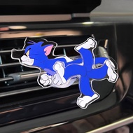 Pajangan Kipas AC Mobil Akrilik Tom And Jerry Lucu Hiasan Dekorasi Interior Mobil