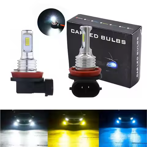 2Pcs 20000LM H8 H11 LED Headlight Canbus 9005 HB3 9006 HB4 CSP LED Headlamp Bulb 80W Turbo Auto Lamp