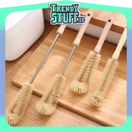 TERMOS TrendyStuff.id/ bottle cleaning brush Long-handled kitchen cup brush No fading Thermos glass 