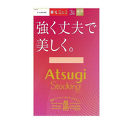 ATSUGI絲襪：結實耐用，美觀大方，不易撕裂。 ML碼，3雙裝。顏色：裸米色。