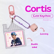 CORTIS cute houseKeychain | Pink cortis martin james seonghyeon keonho juhoon kpop cortis keychain