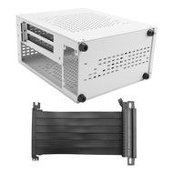 A07 Mini ITX Computer Case Chassis HTPC Host Case USB3.0 ITX Enclosure with Graphics Card Extension
