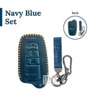 LEATHER Toyota Toyota Cross Key Cover Corolla Altis RAV 4 Camry Key Cover Keyless Remote Corolla Cro