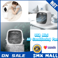Air Cooler Mini Air Cooler Silent Cooling USB Charging Three-Speed Gale Air Purification Humidification Office Home/Mini Aircond/Air Cooler For Room/Mini Air Cooler/Cooler Fan/ Penghawa Dingin Mikro/Microhoo