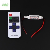 AQ 1/3/5Pcs 5-24V Led Dimmer Controller RF 11-Key Monochrome Montroller Wireless Remote Control For 