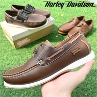 Fabulously Smart HarIey Davidson Sensational Classic Excellent Outfit Loafer Shoes Kasut Lofer Sampa