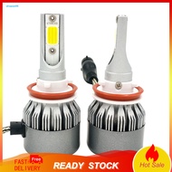SDRU 2Pcs H8 H9 H11 1200W 6000K Super Bright LED Light Car Vehicle Headlight Bulb