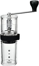 HARIO MSGN-2-T Smart G Ceramic Mortar, Transparent, Clear Coffee Beans, 0.8 oz (24 g), For 2 Cups