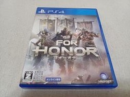 【PS4】收藏出清 SONY 遊戲軟體 榮耀戰魂 網路專用 For Honor 盒書齊全 正版 日版 現況品 請詳閱說明