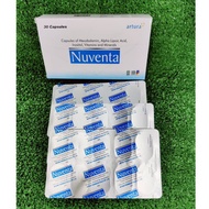 Nuventa Capsule of Mecobalamin, Alpha Lipoic Acid, Inositol, Vitamins and Minerals 30S
