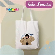 Retro TOTEBAG Vintage Park Eun Bin aka Woo Young Woo Aesthetic Women's ZIPPER Tote Bag | Man Anime T