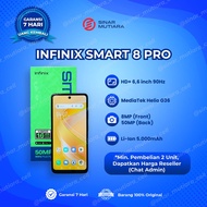 HANDPHONE SECOND INFINIX SMART 8 PRO 8/128 GB