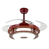 HAISHI15 Fan With Light Bedroom Inverter With LED Ceiling Fan Light Simple DC Power Saving Ceiling Fan Lights (MZ)