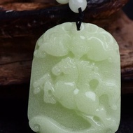 Benming Year Natural Luminous Stone Genuine Twelve Original Carving Collectibles South African Lumin