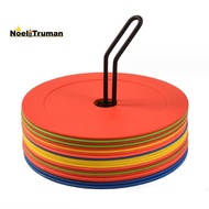 10Pcs Soccer Flat Cones Marker Disc Marker Disc  Marker Disc Basketball Sports Speed Agility Trainin