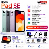 Redmi Pad SE Lite 5G Android Tablet 11 Inch | 16GB RAM + 512GB ROM | Long Battery 8000mAh