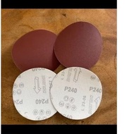 5 inch 5" round Velcro sandpaper p80 p240