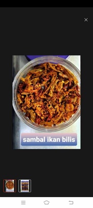 Sambal Ikan Bilis Garing 200 G ( 2 Box )