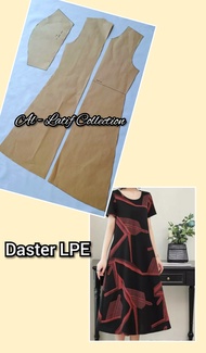Pola jiplak / pola instan daster lpe