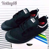 [Volley18]25cm/US7 澳洲品牌Volley帆布鞋(黑/白)