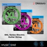 D'Addario EXL Series Electric Guitar String 8-32, 9-42 and 10-46 Nickel Would Electric String