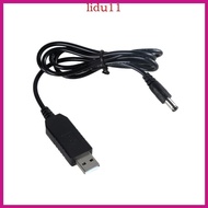 LID 5V USB To 4 5V DC5 5x2 1mm Adapter Cable For  Electronics Replaces 3AA