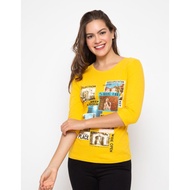 Girls' T Zone T-shirt, 7/8 long sleeve