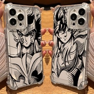 Saint Seiya Cygnus Hyoga Clear Silicone Case for iPhone 17Air 17 16e 16 15 14 13 12 11 Pro Max Air P