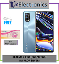 Realme 7 Pro *FREE $30 Ntuc Voucher | 65W SuperDart Charge | Sony 64MP Quad Camera | Qualcomm Snapdragon 720G | Super AMOLED Fullscreen | 32MP In-display Selfie | Dual Stereo Speakers | 8GB+128GB - T2 Electronics