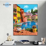 Coloring by numbers Digital oil painting December8th CFSM Color Coffee Shop