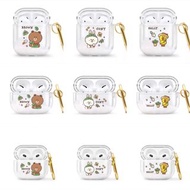 Line 熊大 可妮兔 莎莉 cony brown 布朗熊 sally choco airpod 1/2/3 AirPods Pro 耳機殼 保護套 流沙