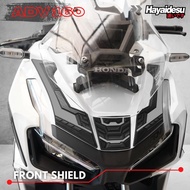 กันรอย คิ้วไฟหน้า V2 Hayaidesu ADV160 กันรอยหลังชิว ซิลิโคนยาง ADV 160