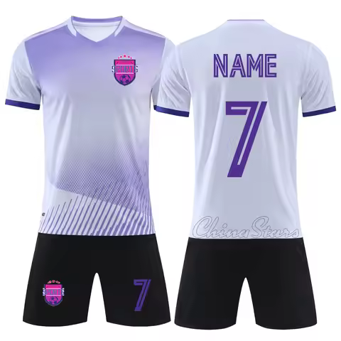 Custom Football Jersey Set For Men's Matches, Athlete Training Team Kits Shorts With Pocket, Childre