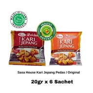 Sasa House Original / Spicy Japanese Curry 20g x 6 Sachets