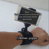 Wrist Band Wrist Strap + Phone Holder Mount For Mobile Phone Handphone Universal