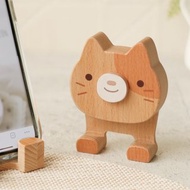 療癒動物【陪伴手機座-小貓】平板架 / 名片座