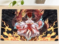 Yugioh Table Playmat Kurikara Divincarnate TCG CCG Trading Card Game Mouse Pad Gaming Play Mat