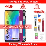 LCD With Frame For Huawei Y6P 2020 LCD MED-LX9 MED-LX9N Display Touch Screen Digitizer Replacement f