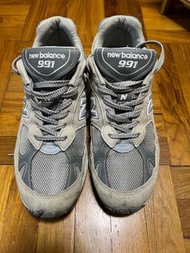 (清鞋櫃平放）NB 991 原祖灰 M991GL 英製 new balance