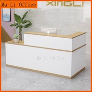 Counter Kaunter Cashier Front Desk Reception Counter Cashier Counter L Shape Counter-Minimally desig