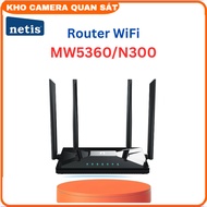Router wifi 4G Bộ Phát Wifi Chuẩn N Dùng Sim 4G LTE 300Mbps NETIS Model MW536024 tháng -Kho camera