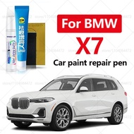 Car Paint Repair Pen For 2018-2025 BMW X7 Paint Scratch Repair Accessories 4PCS White 300 Black 416 