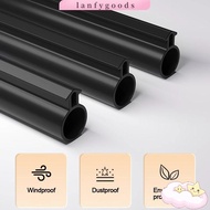 LANFYGOODSS Sealing Strip, Rubber White Black Weather Stripping,  O-Shaped Weather Gap Blocker