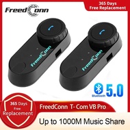 Freedconn T Com VB Motorcycle Helmet Headset Bluetooth Stereo Intercom Call Wireless Communication I