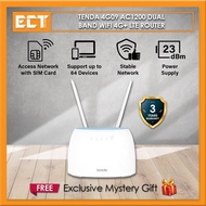 Tenda 4G09 AC1200 Dual Band Wifi 4G+ LTE Router