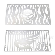 For Honda VALKYRIE GL1500 GL 1500 All Years Top Quality Chrome Radiator Grill Cover Guard Protector 