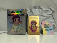 Pop Mart 泡泡瑪特盲盒手辦 - Molly大久保INSTINCTOY娃娃裝侵蝕系列 (特別版 冰晶Molly)