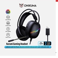 ONIKUMA KURUMI 7.1 Gaming Headset Headphones Speaker 50mm 7.1 Sound USB Connection Qoomart