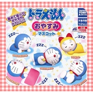 < Total Twist West > Doraemon Sleeping Doll Capsule Toy All 5 Models T-ARTS Japanese Exchange Gift M